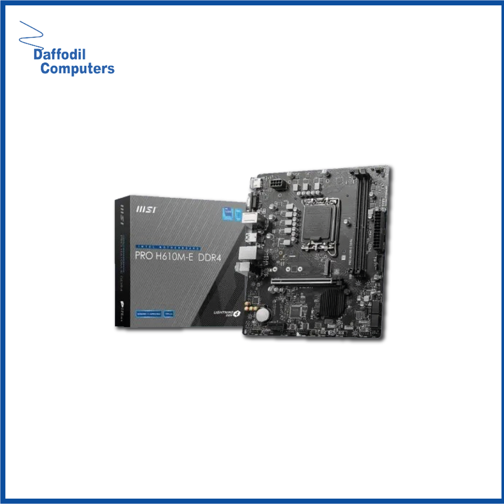 Msi Pro H610m-E  Ddr4 Motherboard