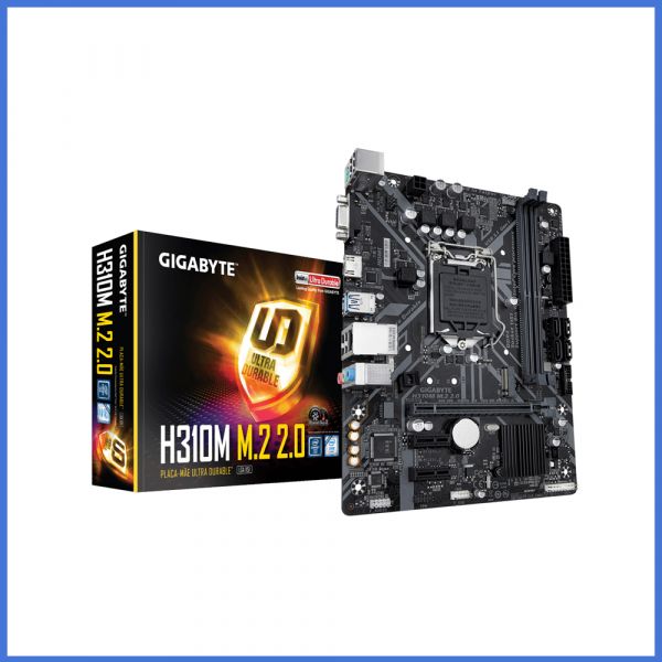 Gigabyte H310M M.2 9th Gen Micro ATX Motherboard