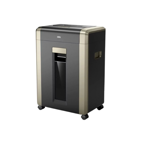 DELI ET099 PAPER SHREDDER (31L/25 SHEETS/ 30MIN/SECURITY LEVEL: P4 SHRED SIZE: 4x30MM)